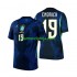 Camisola Brasil Endrick 19 Homem Equipamento Segundo Copa do Mundo 2026 Manga Curta